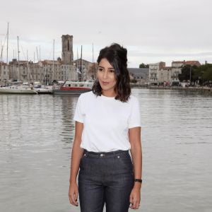 Leïla Bekhti au photocall du téléfilm "Jour Polaire" lors du 18ème Festival de la Fiction TV de La Rochelle. Le 17 septembre 2016 © Patrick Bernard / Bestimage