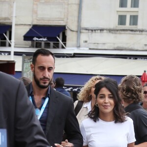 Leïla Bekhti au photocall du téléfilm "Jour Polaire" lors du 18ème Festival de la Fiction TV de La Rochelle. Le 17 septembre 2016 © Patrick Bernard / Bestimage