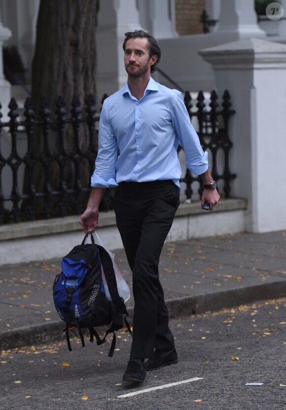 James Matthews, fiancé de Pippa Middleton, à Londres le 21 juillet 2016.