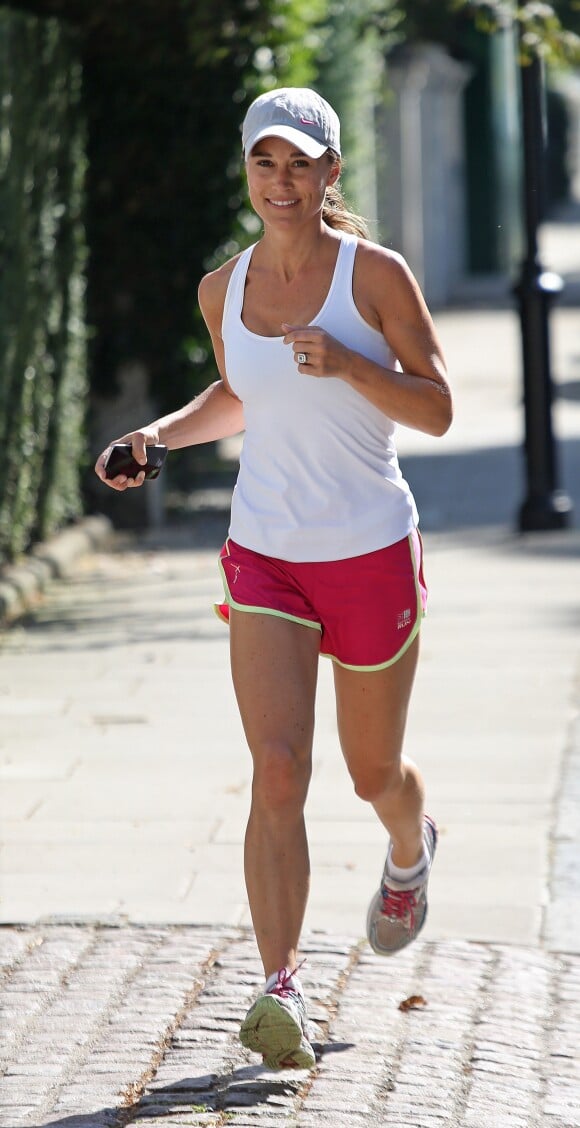 Pippa Middleton fait de la course à pied à Londres le 20 juillet 2016