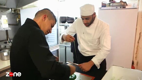 Mohamed de la saison 5 de "Top Chef" dans un reportage pour "Zone Interdite", dimanche 18 septembre 2016, sur M6