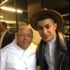 Mohamed de "Top Chef 2014" avec Thierry Marx, sur Twitter, dimanche 18 septembre 2016