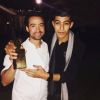 Mohamed et Pierre Augé, vainqueur de "Top Chef 2014", sur Twitter, le 26 avril 2016