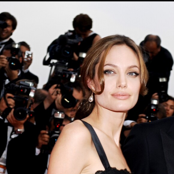 Brad Pitt et Angelina Jolie à Cannes en 2007.