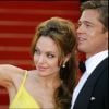 Brad Pitt et Angelina Jolie à Cannes en 2007.