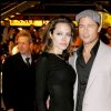 Brad Pitt et Angelina Jolie à Londres en novembre 2008.