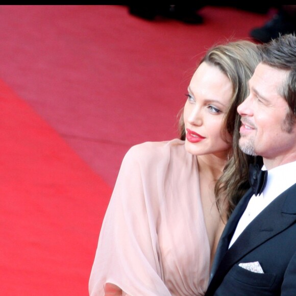 Brad Pitt et Angelina Jolie à Cannes en 2009.