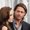 Brad Pitt et Angelina Jolie à New York en décembre 2011.