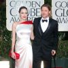 Brad Pitt et Angelina Jolie aux Golden Globe Awards 2012.