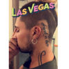 Eddy (Secret Story 7) se fait tatouer à Las Vegas le 19 septembre 2016.