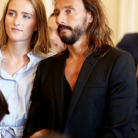 Exclusif - Prix Spécial - No web - No blog - Bob Sinclar, guest - Mairie - Mariage civil de Benjamin Castaldi et Aurore Aleman à la mairie de Marseille, le 27 août 2016. © Jacovides-Moreau/Bestimage27/08/2016 - Marseille