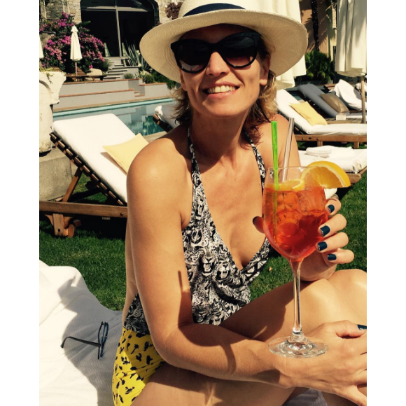 Alexandra Lamy fête ses vacances sur Instagram