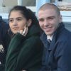 Rocco Ritchie et Kim Turnbull déjeunent avec d'autres amis à Londres le 23 septembre 2016.