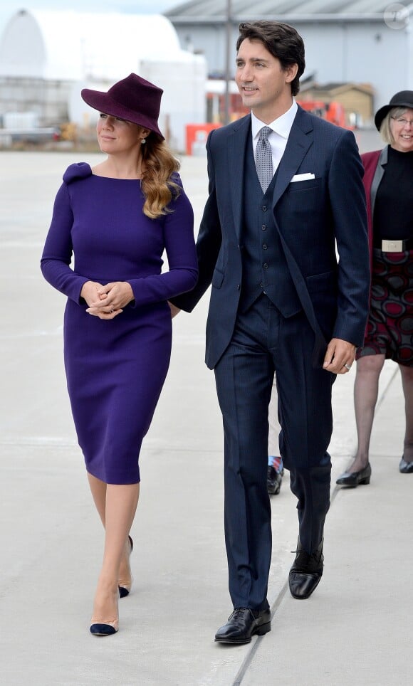 Le Premier ministre Justin Trudeau et son épouse Sophie à Victoria, en Colombie-Britannique, au Canada le 24 septembre 2016.