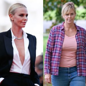 Charlize Theron, en mai 2016 et en septembre 2016.