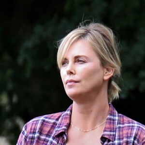 Charlize Theron a pris du poids pour le tournage du film Tully' à Vancouver, le 26 septembre 2016