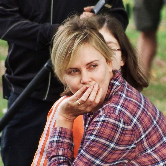 Charlize Theron a pris du poids pour le tournage du film Tully' à Vancouver, le 26 septembre 2016