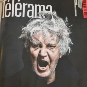 Jacques Higelin en couverture de "Télérama", le 27 septembre 2016.