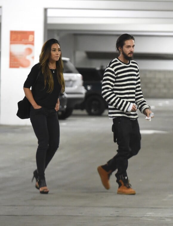 Tom Kaulitz et Ria Sommerfeld à Los Angeles, le 19 mai 2014
