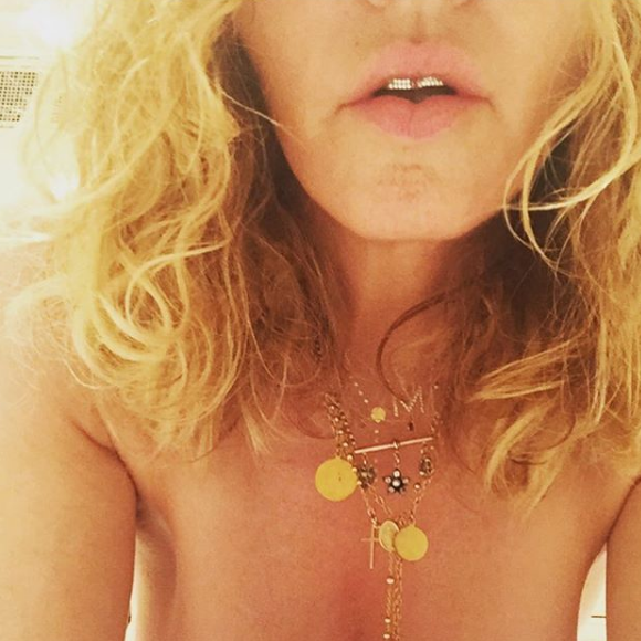 Madonna topless sur Instagram le 28 septembre 2016