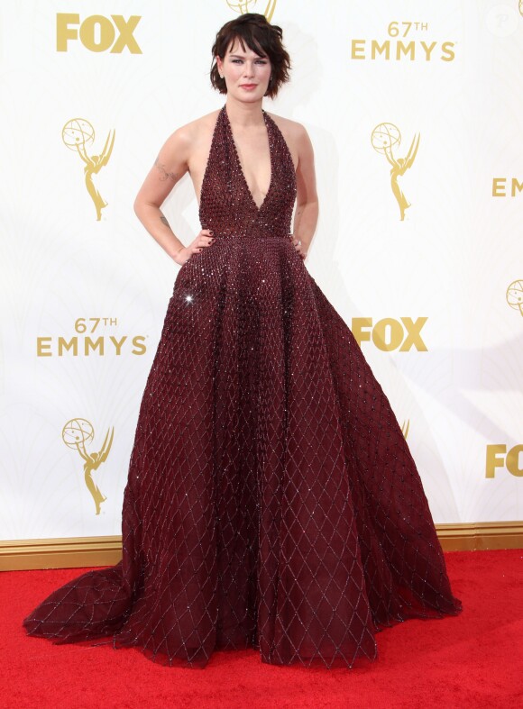Lena Headey - La 67ème cérémonie annuelle des Emmy Awards au Microsoft Theatre à Los Angeles, le 20 septembre 2015.