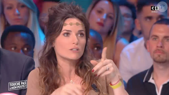 Capucine Anav évoque son casting pour "Danse avec les stars 7" dans "Touche pas à mon poste sur C8. Le 28 septembre 2016.