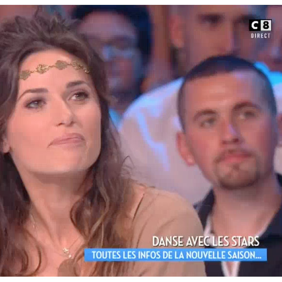 Capucine Anav évoque son casting pour "Danse avec les stars 7" dans "Touche pas à mon poste sur C8. Le 28 septembre 2016.