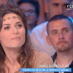 Capucine Anav évoque son casting pour "Danse avec les stars 7" dans "Touche pas à mon poste sur C8. Le 28 septembre 2016.