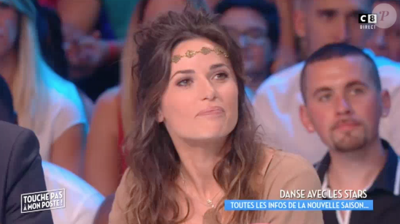 Capucine Anav évoque son casting pour "Danse avec les stars 7" dans "Touche pas à mon poste sur C8. Le 28 septembre 2016.