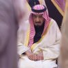 Le roi Salmane ben Abdelaziz Al Saoud d'Arabie Saoudite lors des obsèques du roi Abdallah d'Arabie Saoudite à Riyadh le 23 janvier 2015.