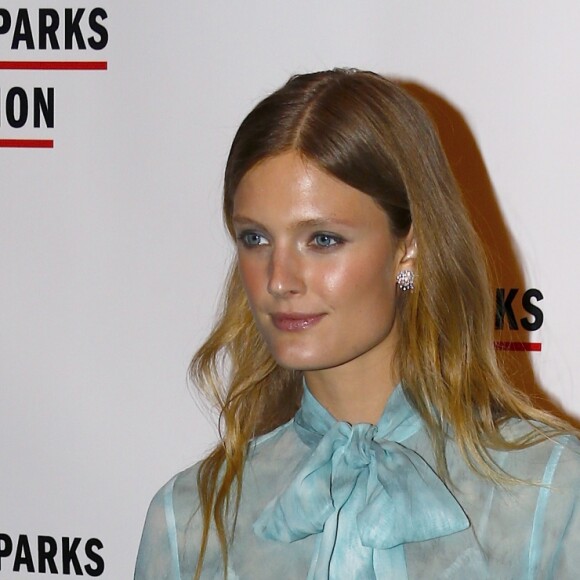 Constance Jablonski au dîner du 10ème anniversaire de la fondation Gordon Parks à New York. Le 24 mai 2016