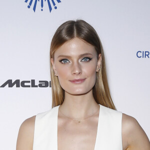 Constance Jablonski sur le  Tapis rouge du spectacle du Cirque du soleil à Las Vegas Le 18 Mars 2016 © Mjt/AdMedia / ZUMA / Bestimage