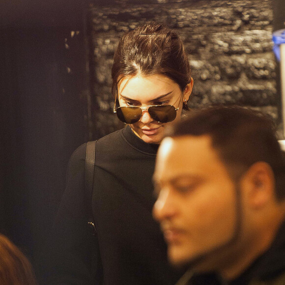 Kendall Jenner au West 4 Tatoo à West Village. New York le 29 septembre 2016.