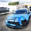 Le prince Carl Philip de Suède a crashé sa Volvo lors de la dernière manche du championnat de STCC à Knutstorp le 24 septembre 2016.