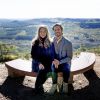 Le prince Carl Philip et la princesse Sofia de Suède étaient le 30 septembre 2016 en visite dans la réserve naturelle d'Hykjeberg, montagne au sommet de laquelle ils ont inauguré le banc en grès qui leur a été offert par la région de Dalarna à l'occasion de leur mariage le 13 juin 2015.