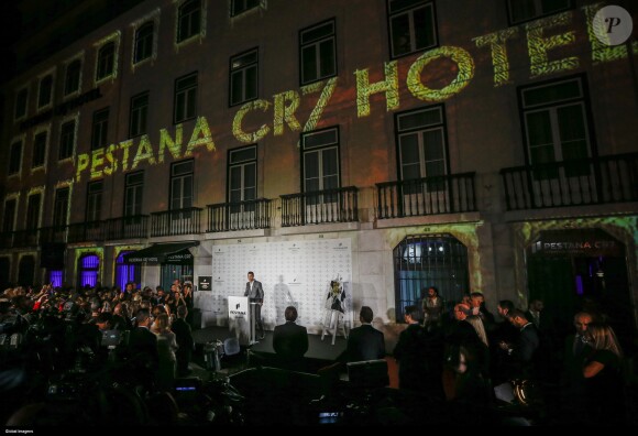 Inauguration de l'hôtel Pestana CR7 de Cristiano Ronaldo à Lisbonne le 2 octobre 2016.