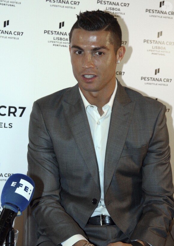 Real Madrid's Portuguese forward Cristiano Ronaldo speaks during an interview with Spanish international news agency EFE in Lisbon, Portugal, October 2, 2016. Photo by Efe/ABACAPRESS.COM03/10/2016 - Lisbon