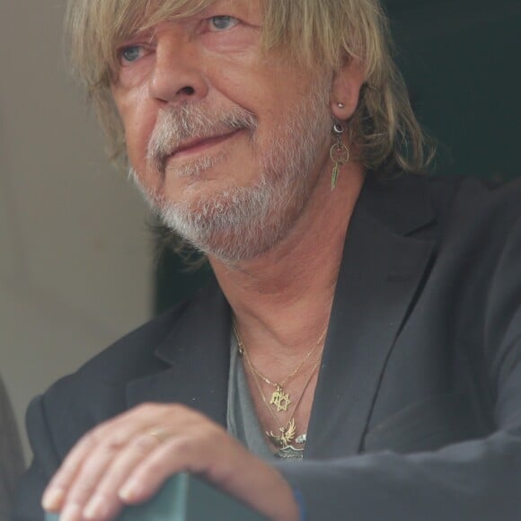 Le chanteur Renaud - 21ème édition de la "Forêt des livres" à Chanceaux-prés-Loches le 28 août 2016. © CVS/Bestimage