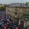  Manifestation en Pologne pour défendre le droit à l'avortement, le 3 octobre 2016. 
  