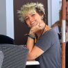 Paris Jackson déjeune avec son compagnon Michael Snoody à Los Angeles le 9 juillet 2016.
