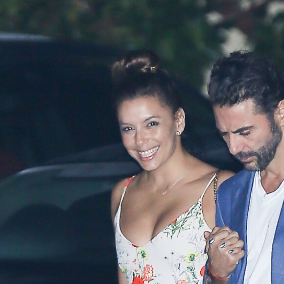 Eva Longoria et José à Nobu à Los Angeles, le 27 août 2016