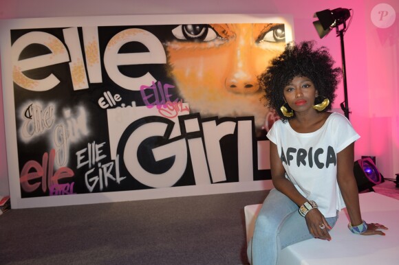 Inna Modja - Soirée de lancement de la chaîne "ELLE Girl". Paris, le 6 octobre 2016. © Veeren/Bestimage