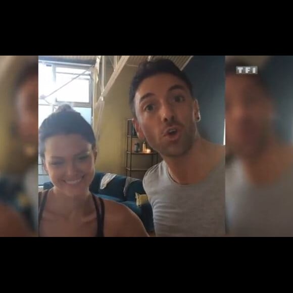 Caroline Receveur et Maxime Dereymez de "Danse avec les stars 7", octobre 2016