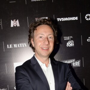 Exclusif - Stéphane Bern au cocktail "Aftershow" dans le cadre du festival Marrakech du Rire 2016. Marrakech, le 2 juin 2016. © Bellack Rachid/Bestimage