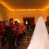 Le mariage du prince Leka II d'Albanie et d'Elia Zaharia à Tirana (Albanie), le 8 octobre 2016
