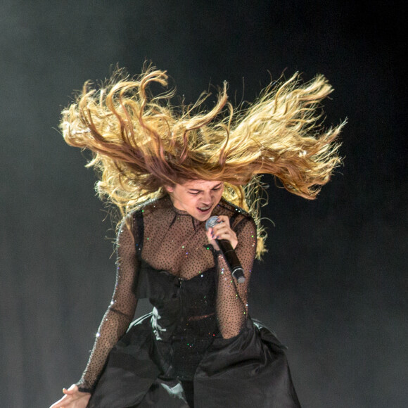 Selena Gomez en concert au United Center à Chicago dans le cadre de sa tournée "Revival Tour", le 25 juin 2016.