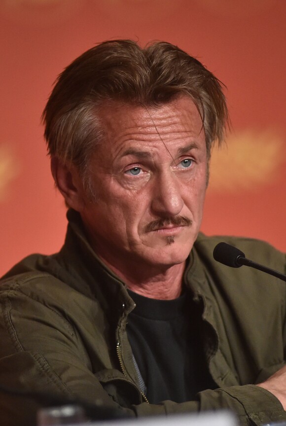 Sean Penn - Conférence de presse du film "The Last Face" lors du 69ème Festival International du Film de Cannes. Le 20 mai 2016.
