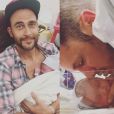 Cheyenne Jackson a posté d'adorables photos de ses bébés sur Instagram. Octobre 2016.