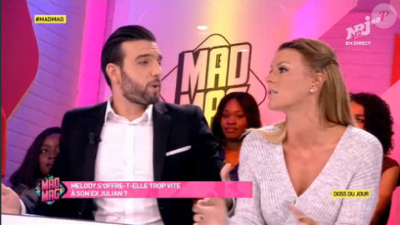 "Le Mad Mag", le mardi 11 octobre 2016 sur NRJ12. Ici Aymeric face à Amélie Neten.