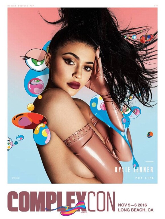 Kylie Jenner en couverture de "ComplexCon" pour le magazine "Complex", édition des mois d'octobre-novembre 2016